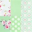 Birch Fabric - Gutermann X Birch Summer Loft Fq Bundle 5Pc 55X45cm-Green